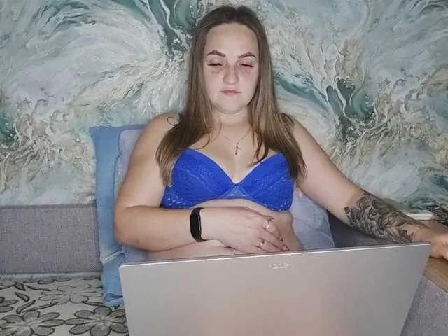 MilanaXoXo — Fat cock, kisses in the neck, slap on the ass, finger in pussy, strong hands