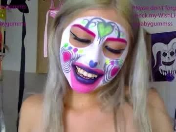 gabygumms — Im your BDSM Party ClownGOAL: Blowjob so dirty for let my face full of saliva #bdsm #petite #ahegao #18 Plz dont forget to give me like here [894 tokens remaining]