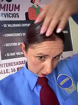 Megan-01- — Ocean SQUIRT at the Office