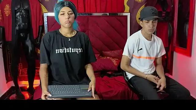 Venezuelan_threesome — throat destruction